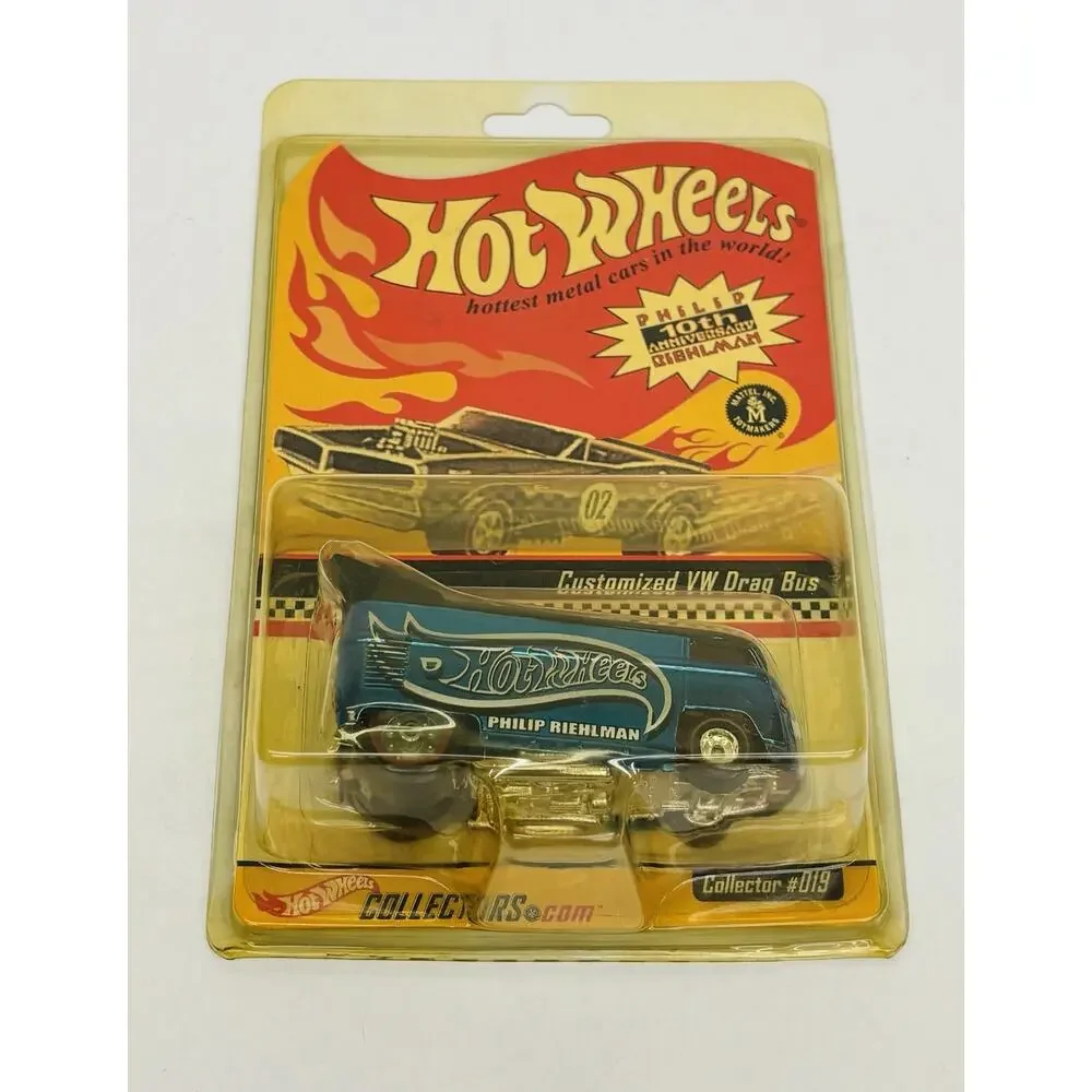 Hot Wheels Philip Riehlman Customized VW Drag Bus 10th Anniversary 8284/10000